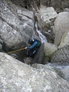Canyoning im franz. Zentralmassiv